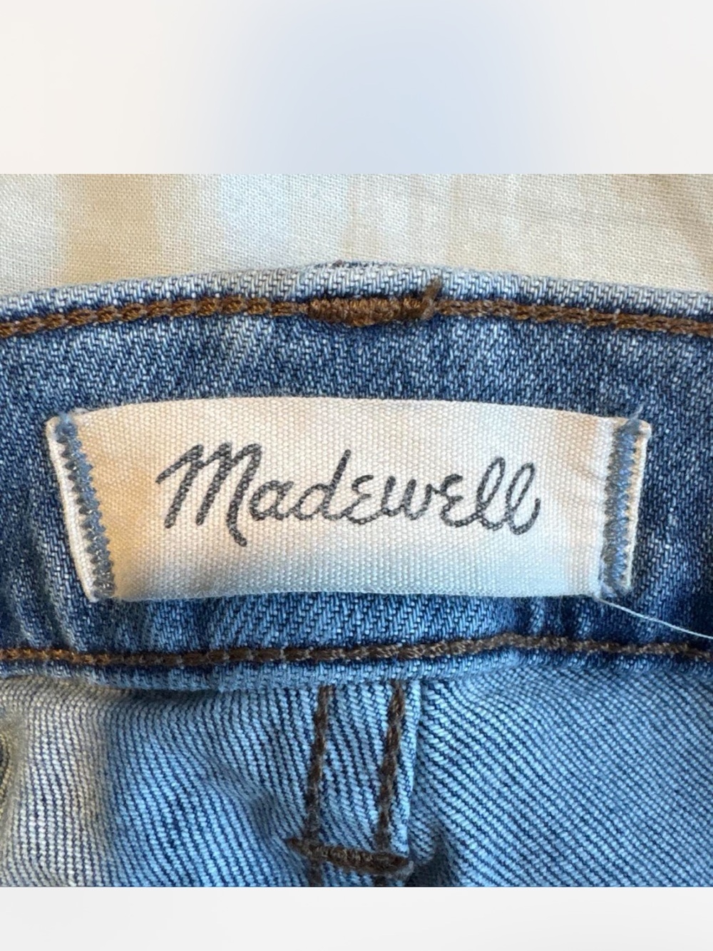 Madewell Light Blue High-Rise Flare Jeans - Picture 4 of 4